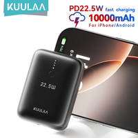 KUULAA Power Bank 10000mAh Portable Charger PowerBank 22.5W Fast Charging External Battery For iPhone16 15 14 Xiaomi poweer bank