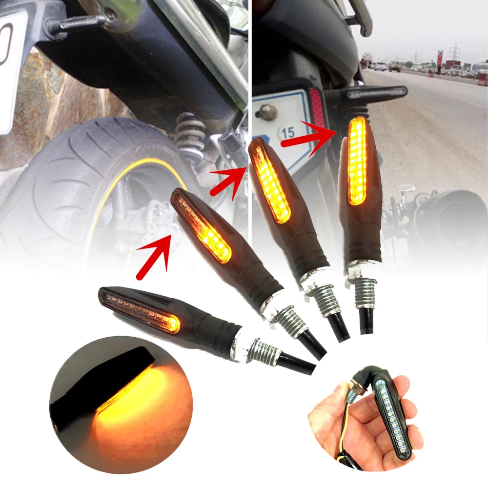 

Motorcycle LED Turn Signals Light 335SMD Motorcycle Flasher Light Motorcycle Turn Signal Indicators