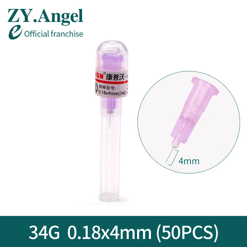 Variant: 34G 4mm 50pcs