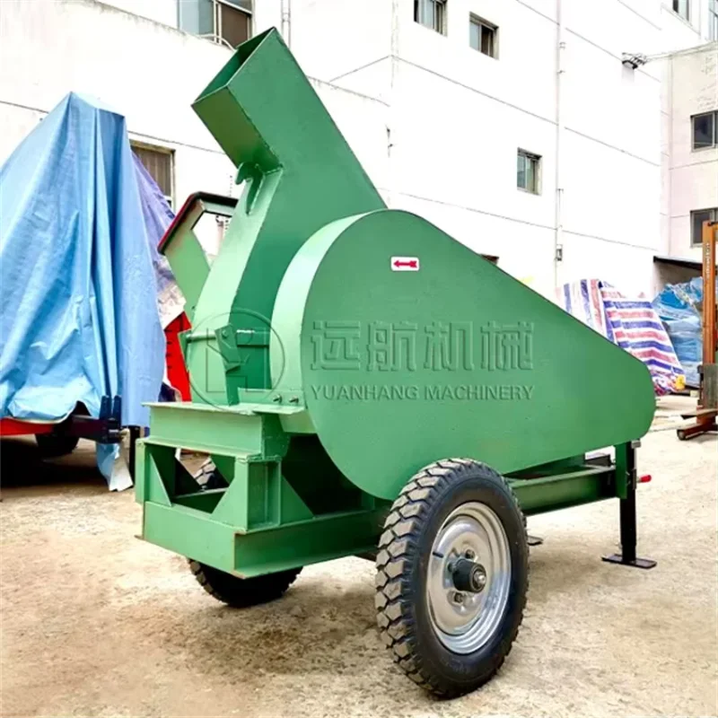 Commercial chipper knife grinder tractor wood chipper machine shredder tree branch eaves timber wood crusher shredder