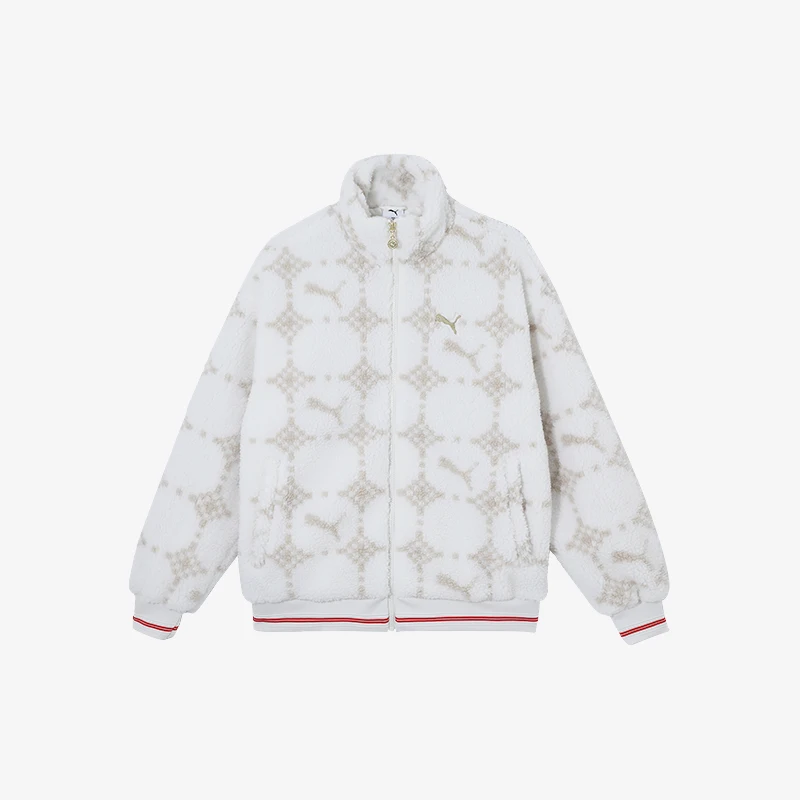 

Puma натуральная зима 2024, новая мужская свободная и теплая модная плюшевая куртка 631421-92