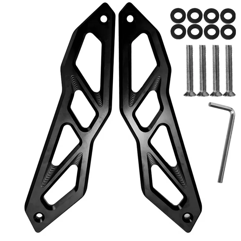 CNC Aluminum Windshield Bracket Fit for Yamaha XMAX 300 2023-2024 Motorcycle Modified Windshield Support Decorative Strip
