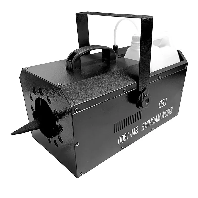 

Снегогенератор AOPU 1800W с 12 RGB-светодиодами (три в одном), оборудование для сценического освещения на свадьбу