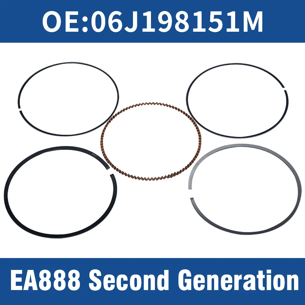 EA888 2.0T Gasoline engine 82.5 mm engine piston ring OE  06J198151M for EA888 second generation