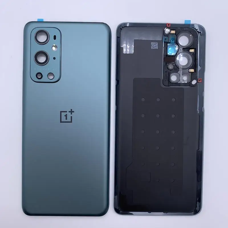 For OnePlus 9 Pro Battery Cover Glass Panel Rear Door Housing Case Oneplus 9Pro Back Cover With Camera Lens With CE