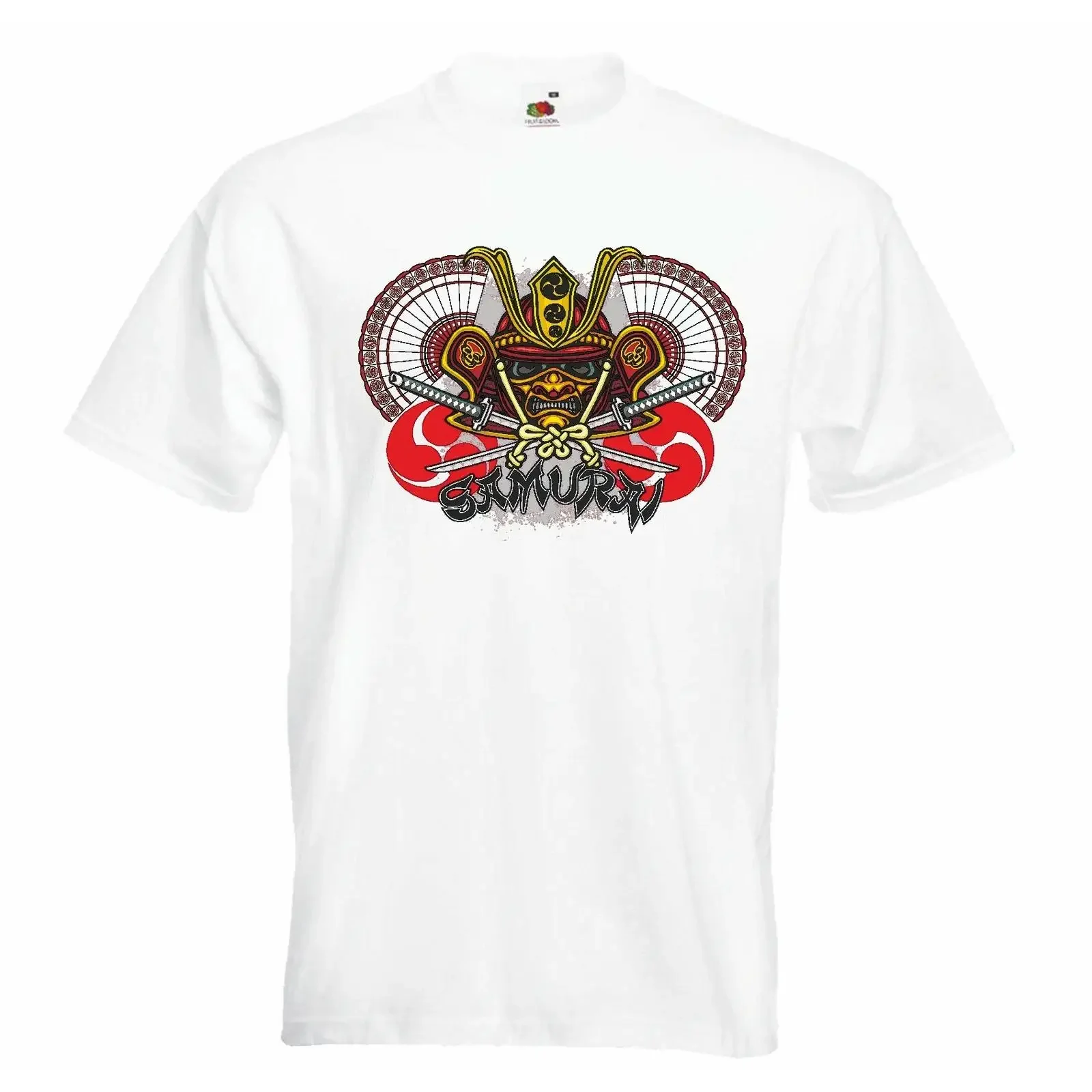 T Shirt SAMURAI KRIEGER SCHWERTKÄMPFER SCHWERT SCHWERTKAMPF vintage Washed Versatile designer clothes Stretched Casual Slightly