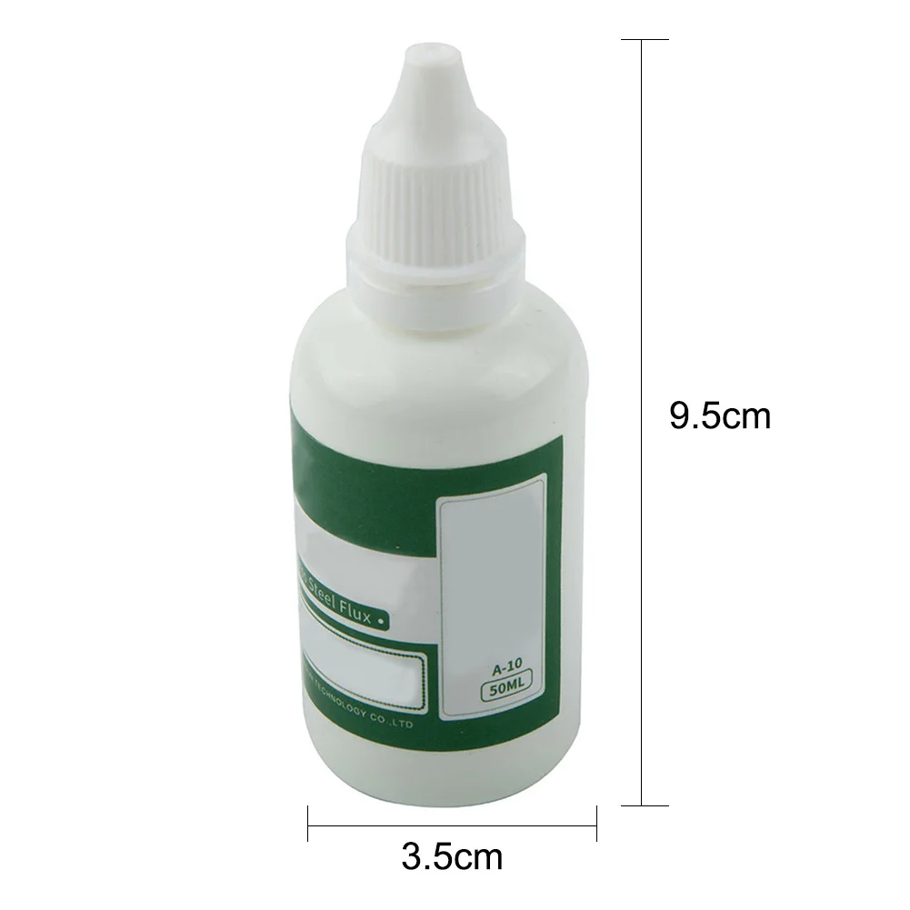 Useful Stainless Steel Flux Tool 50ml A-10 Accessories Fittings Liquid Quick Welding Replacement Soldering Paste