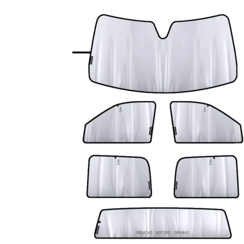 

WeatherTech Sunshade Window Shade for Ram Truck 1500, 2500/3500, Ram Truck 1500 Classic - Crew Cab - Full Vehicle Kit (TS0005K2)