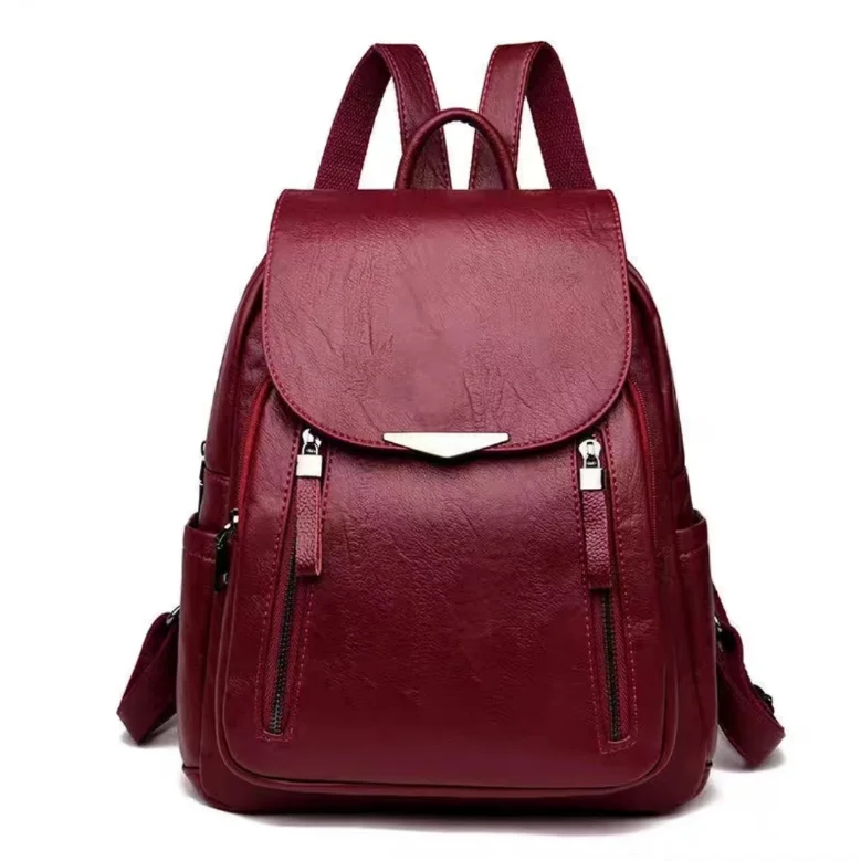 High Quality Shell Double Shoulder Fashion Versatile Color Dual-purpose Women\'s Anti-theft Outdoor Travel Belt Pendant Backpack