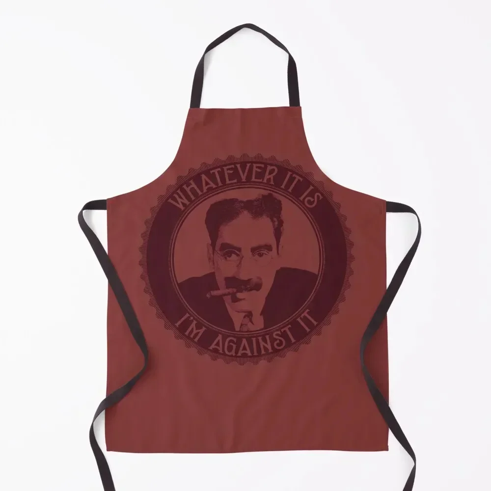 Whatever It Is, I'm Against It Apron christmas kitchen Hairdressing Apron