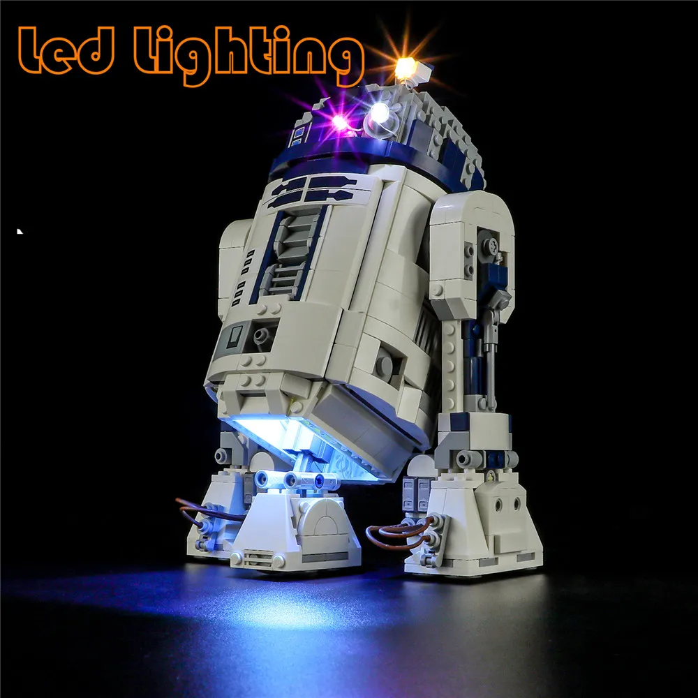 

Комплект освещения для LEGO 75379 Starings Wars R2-D2 Guardians Of The Galaxy Squad Robot без строительного блока (только комплект освещения)
