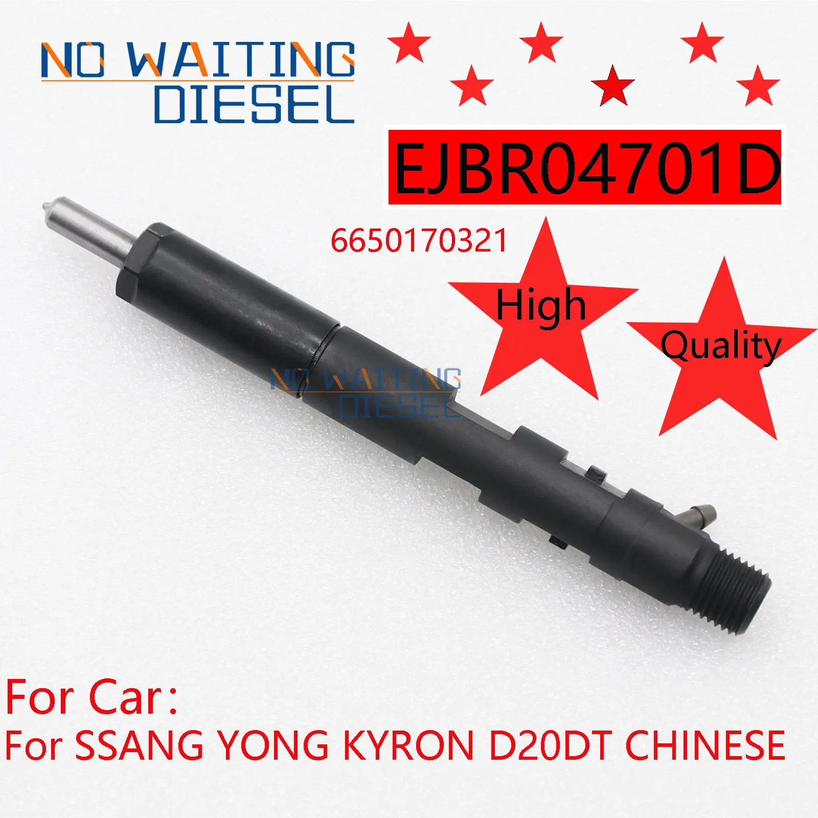 EJBR04701D Common Rail Injector EJBR04701D Fuel Injector Assembly ejbr04701d A6640170222 For SSANG YONG KYRON D20DT CHINESE