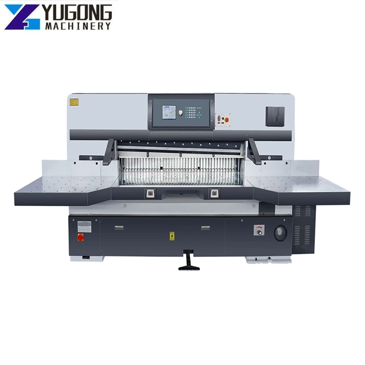 YG Paper Carton Box Cutting Machine Automatic Precision Machine Cutter Hydraulic Guillotine for Paper