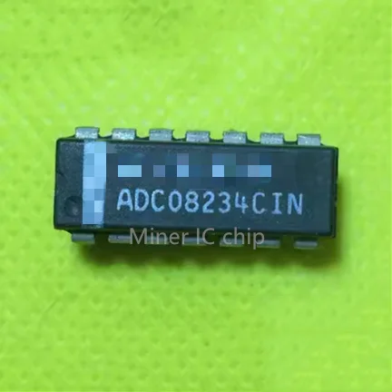 

2PCS ADC08234CIN DIP-14 Integrated circuit IC chip