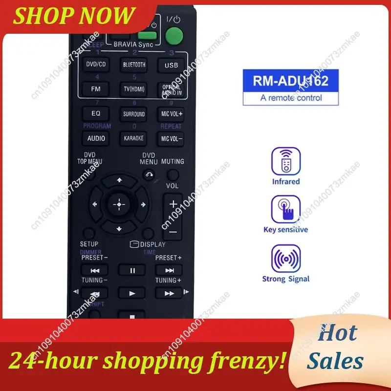 البيع اليومي التحكم عن بعد RM-ADU162 استبدال لسوني DVD المسرح المنزلي نظام AV DAV-TZ140 HBD-DZ170 SS-WS123 WW-TS124