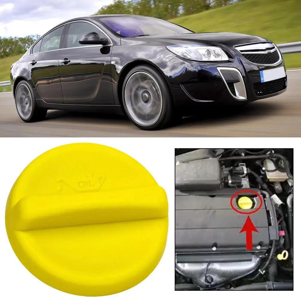 Tampa de enchimento de óleo do motor, fixadores de carro, substituição direta, peças internas do motor, plástico 90412508   Para Vauxhall