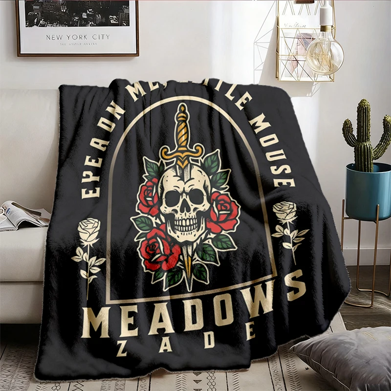 Zade Meadows Smut Cozy Blanket, Haunting Adeline Warm Blanket, Spicy Book Lover Gift, Dark Romance Bookish Merch, Run Li