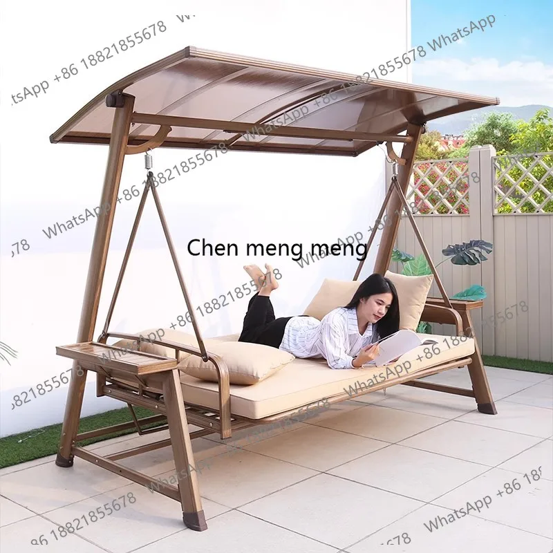 

Outdoor Hammock Bed 4 Person Courtyard Swing Leisure Chair Garden Terrace B&B Internet Celebrity Wholesale
