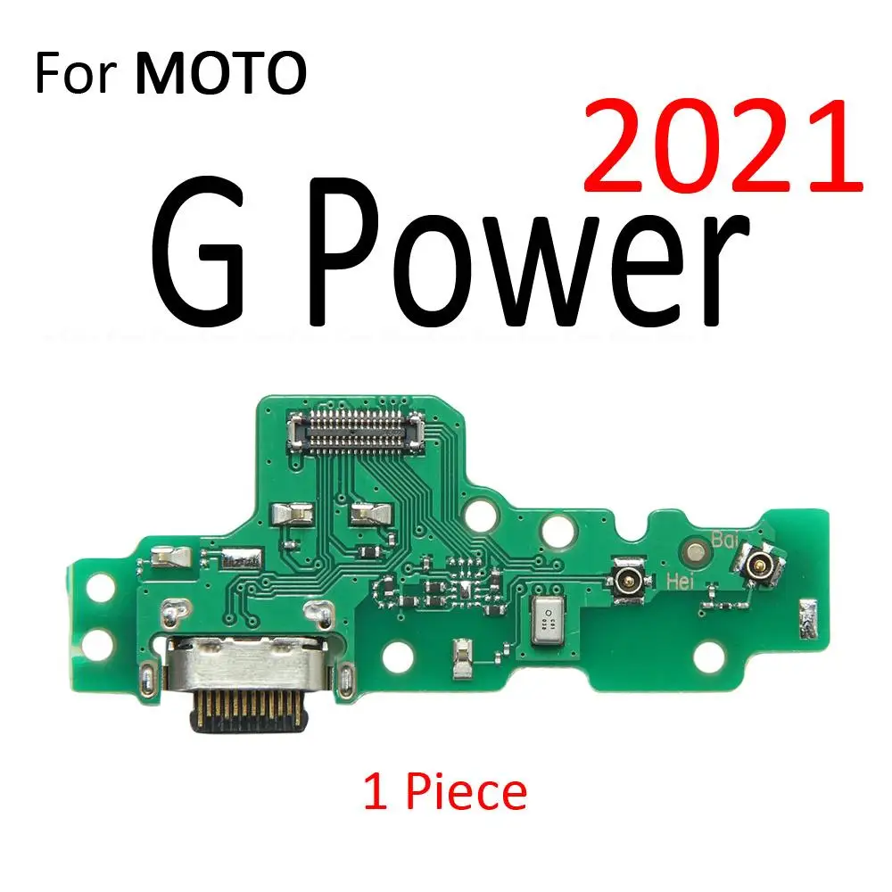 USB Charging Port Dock Plug Connector Charger Board Flex Cable For Motorola Moto G Power Stylus 4G Pure Play Fast Pro G 5G Plus