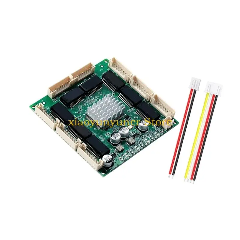 P9JB Space Saving 8 Port 10/100/1000Mbps Networking Switches For Industrial Automation