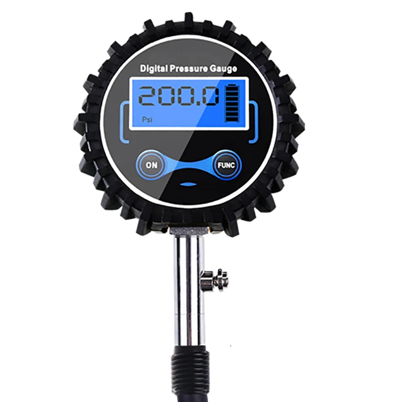 3-200PSI Digital Tire Tire Pressure Gauge LCD Pressure Gauge To Quickly Measure The Pressure Of Car Tires