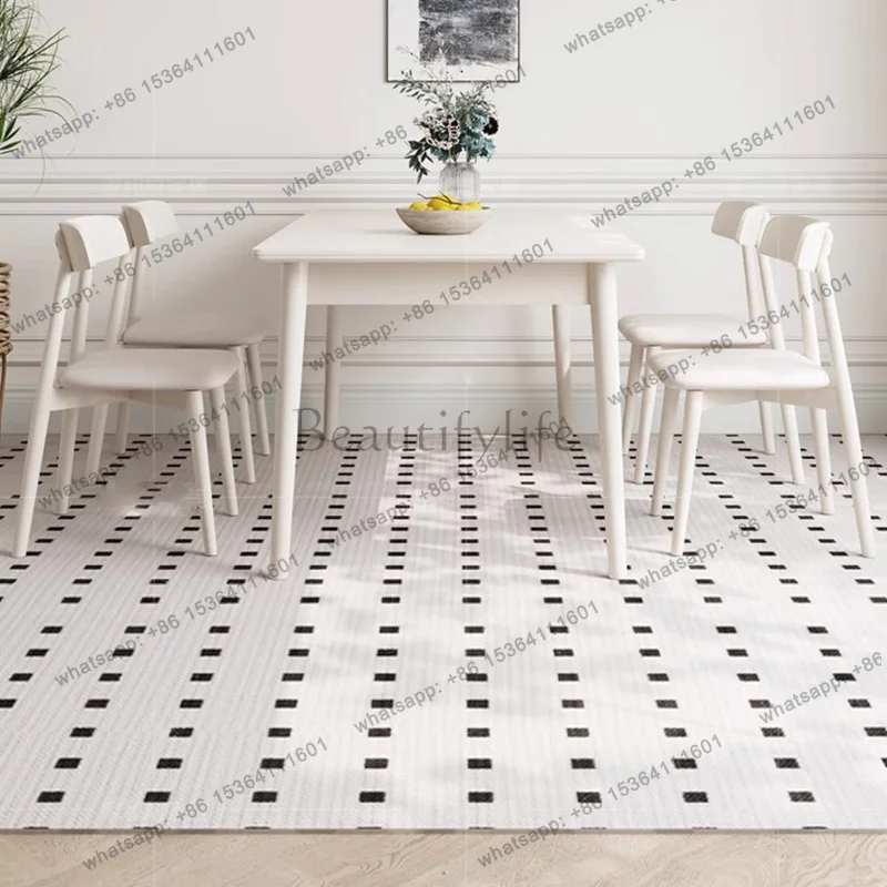 FG Nordic Designer Dining Table Dressing Reception Coffee Restaurant Dining Table Makeup Living Room Mesas De Jantar Home Furnit