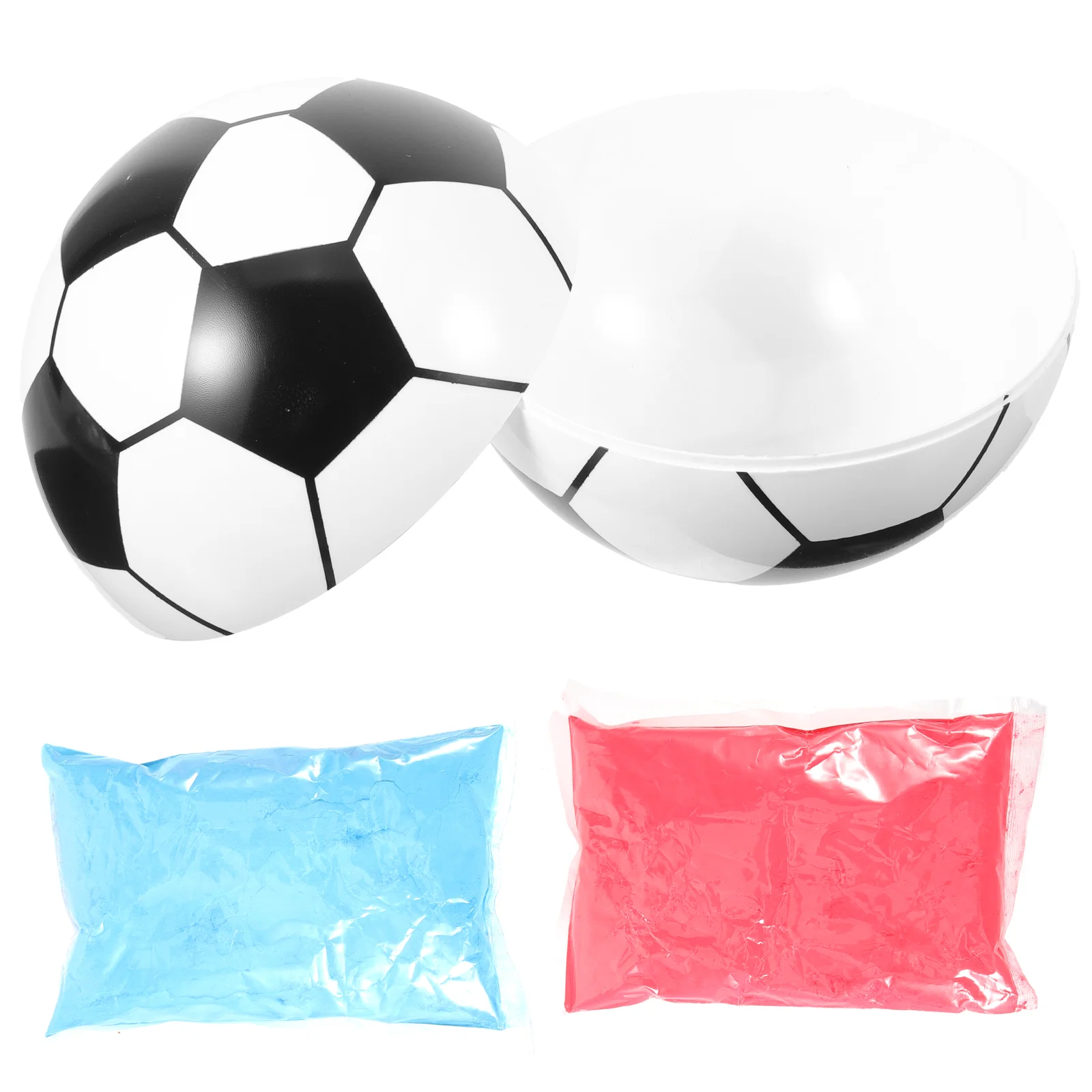 

Gender Reveal Football Party Supplies Ornaments Boy Girl Scene Layout Baby Shower Footballs Decor Plastic