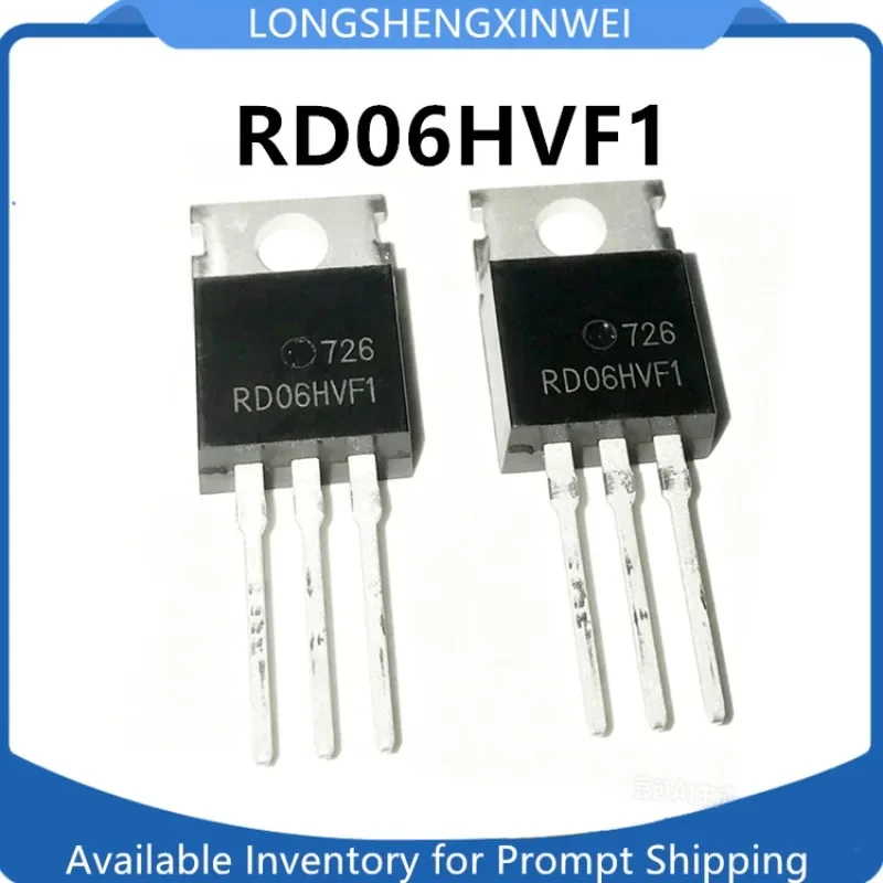 1PCS RD06HVF1 TO-220 New 175MHZ 6W RF Transistor High-frequency Transistor Original in Stock
