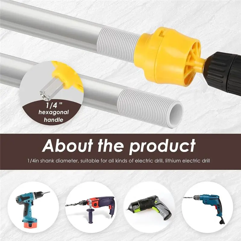 [ABFI!】 PVC Thread Maker Tool For Electric Drill, Dies Pipe Threader Plumbing Tool, PVC Pipe Threading Plumbing Kit