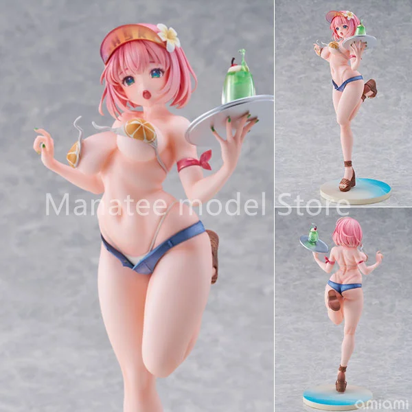 

Hobby sakura, оригинальная летняя иллюстрация официанта от Kink 1/7, ПВХ фигурка, аниме-модель, коллекция игрушек, кукла в подарок