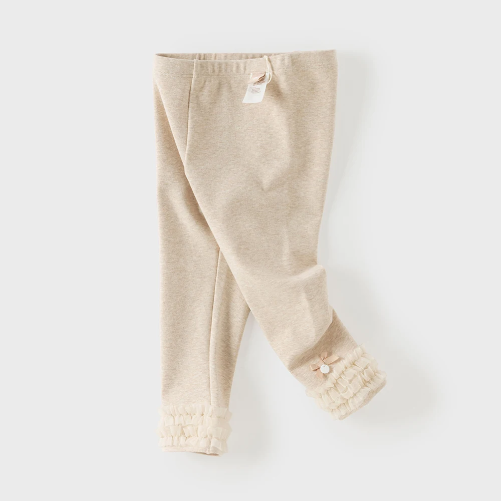 Dave Bella Girls Leggings Pant Autumn Spring Mesh Trouser Legs Ankle Length Children Elastic Waist Sweet Party Outdoor DB3262691