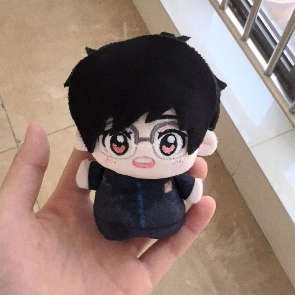10cm Anime Yuri On Ice Victor Nikiforov Yuri Katsuki Plush Doll Mini Pendant Toy Stuffed Dolls Fans Birthday Collect XMAS Gift