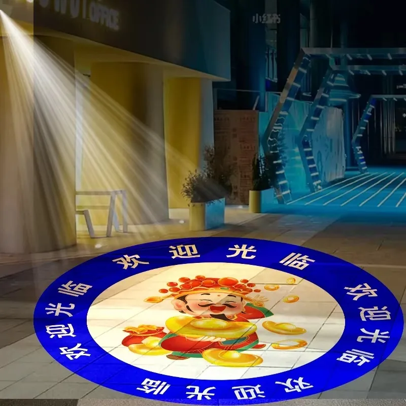 

[Hot Sale] QX 100W Led Projector Logo Light HD IP67 Waterproof Advertising Projection Lamplogo Lenses Outdoor Gobo Lights