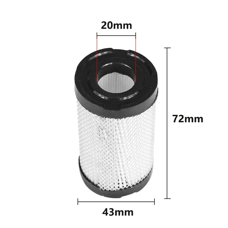 1Pcs Air Filter For Tecumseh ECV100 LEV90 LEV100 LEV115 OVRM60 TC300 Replacement 35066 740019B 740095 33342 63087A