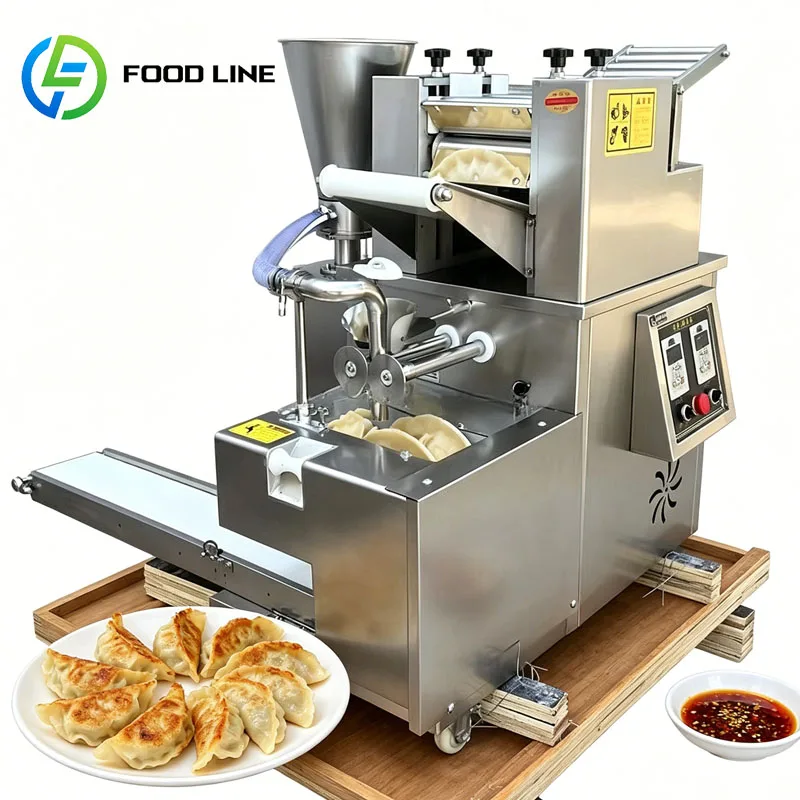 Stuffed Food Making And Forming Machine Automatic Dumpling Filling Production Line Industrial Kitchen Machine Customized