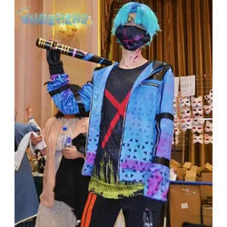 Dead Cos by Daylight Fantasy Jake Park Cosplay Costume Adult Men Coat Shirt Pants Outfits Halloween Carnival Party Disguise Suit