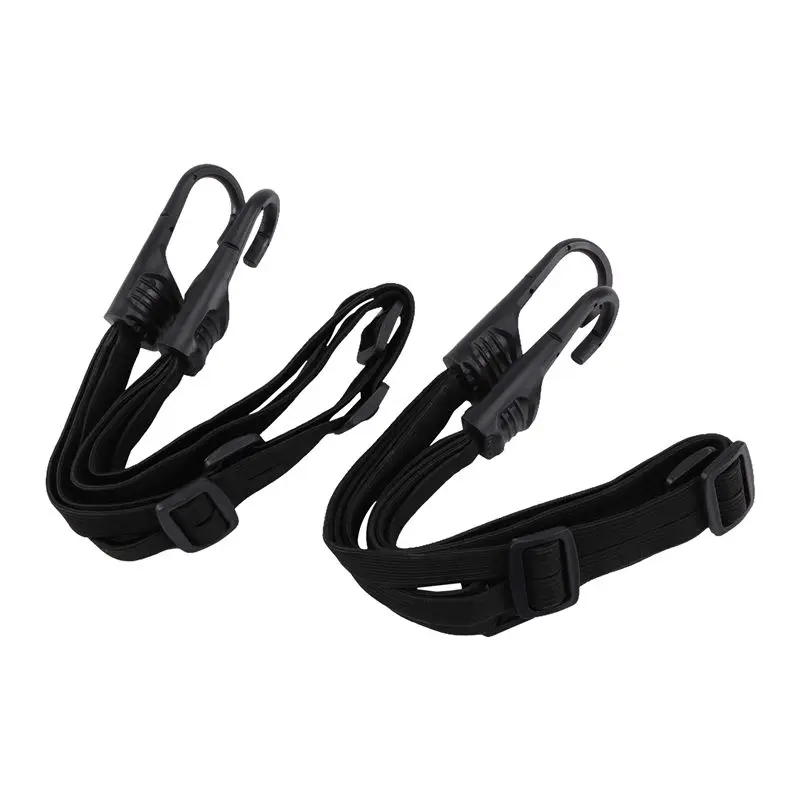 A82U-Motorcycle Luggage Rope Sports Tank Net Helmet Bag Sundries Cover Network Tail Frame Helmet Strap 2 Hooks