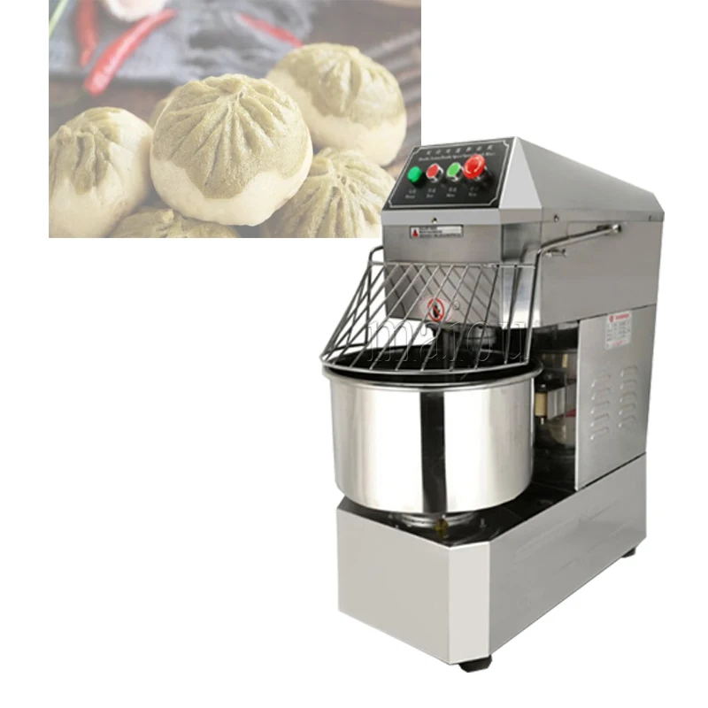 Stainless Steel Dough Kneading Machine Commercial Electric Egg Beater Industrial Food Mixer 1.1kw 220V