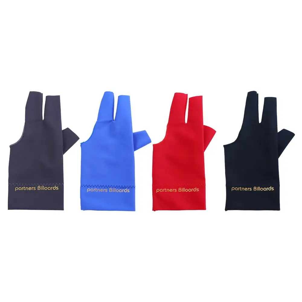 Hand Non Slip Table Game Three Finger Glove Separate-finger Glove Billiard Cue Gloves Billiards Gloves three-fingered Glove