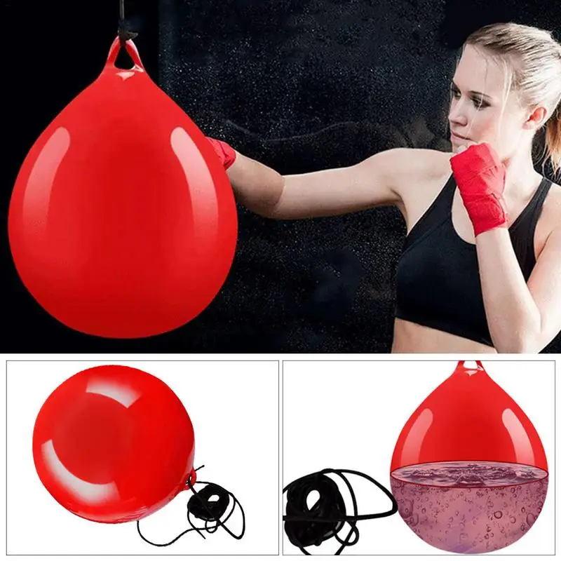 Boxing Practice Aqua Punching Bag Fashion PVC Heavy Duty Boxing Water Aqua Bag Hanging Water Punching Bag for home Boxing 