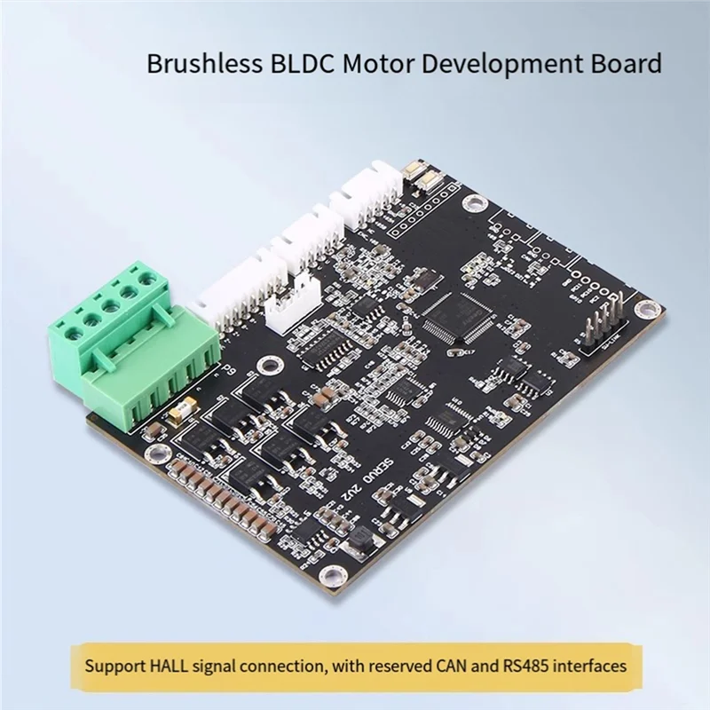 -MEOF BLDC Brushless DC Motor Controller Scheda driver Scheda di sviluppo Feedback Controllo vettoriale Encoder FOC