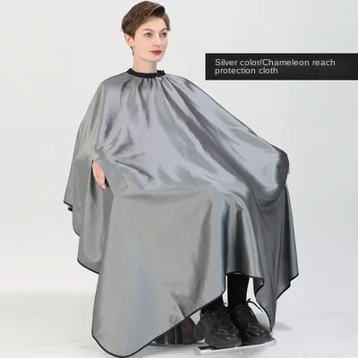 Barber custom Ultra large transparent hairdressing apron non-stick  professional  salon Barbershop