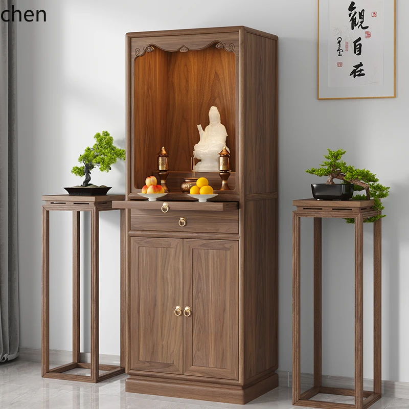 

Buddhist shrine offering table, stand cabinet, Buddhist hall, Buddhist cabinet, God of Wealth cabinet, incense table