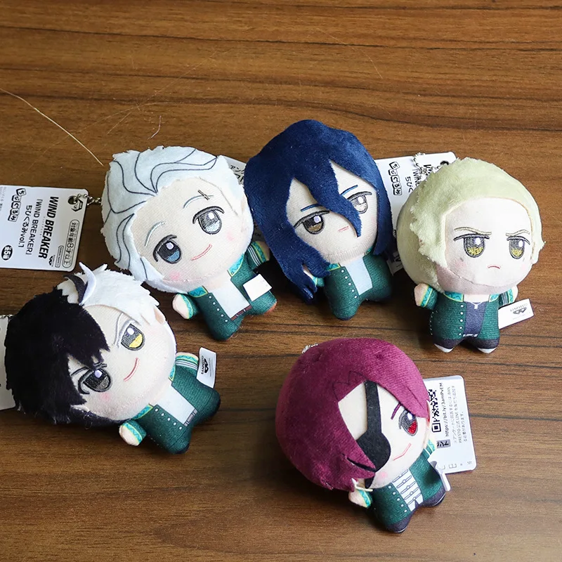 10 cm WIND BREAKER Sleutelhanger Sakura Haruka Hajime Umemiya Pluche Pop Mini Hayato Suo Anime Perifere Tas Hanger Knuffels