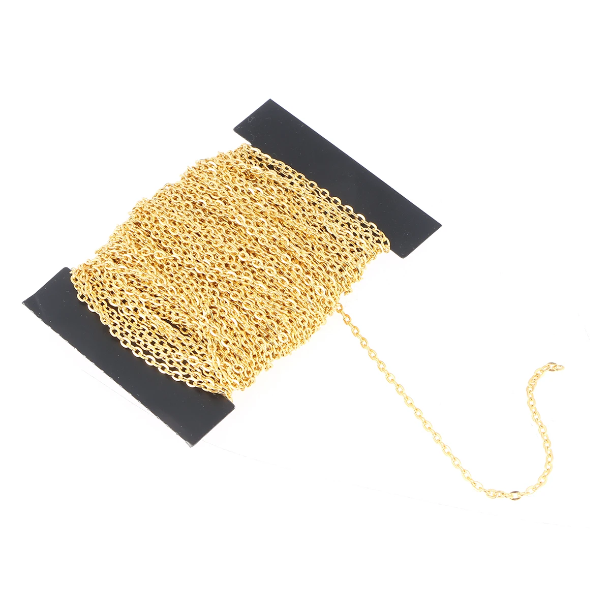 

12M Iron Diy Necklace Chain Kit 100 Open Jump Rings 30 Lobster Clasps Gold Plated Jewelry Accessories For Crafting Making