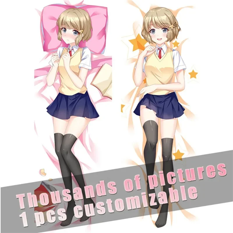 60x180cm Pillow Case Cartoon Cushion Sofa Decoration Hugging Body Pillowcase Dakimakura