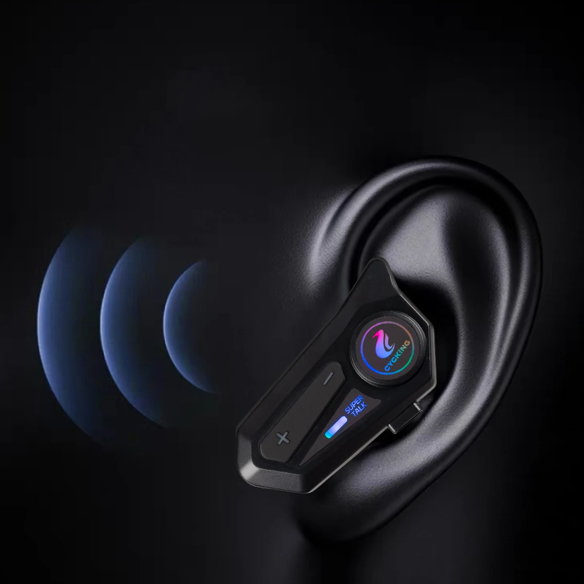 

Мотоциклетная Bluetooth-гарнитура дальнего действия, совместное использование музыки, IP67, водонепроницаемый домофон, большая батарея, шумоподавление ﻿