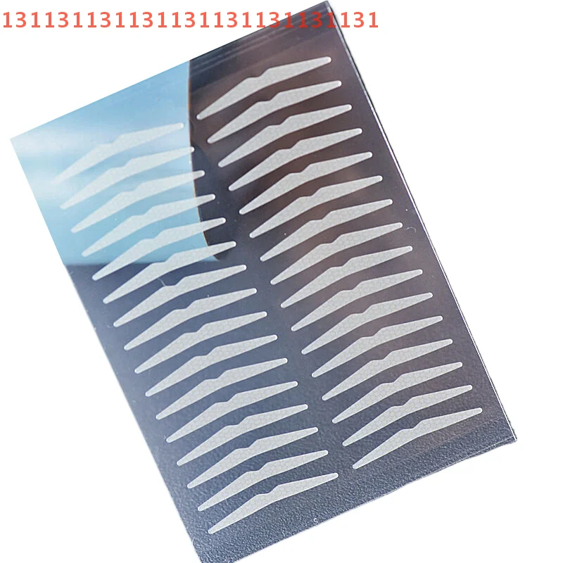 1 ورقة غير مرئية مزدوجة أضعاف شريط لاصق للجفن ملصق ذاتية اللصق أداة ماكياج لتعزيز العين #2