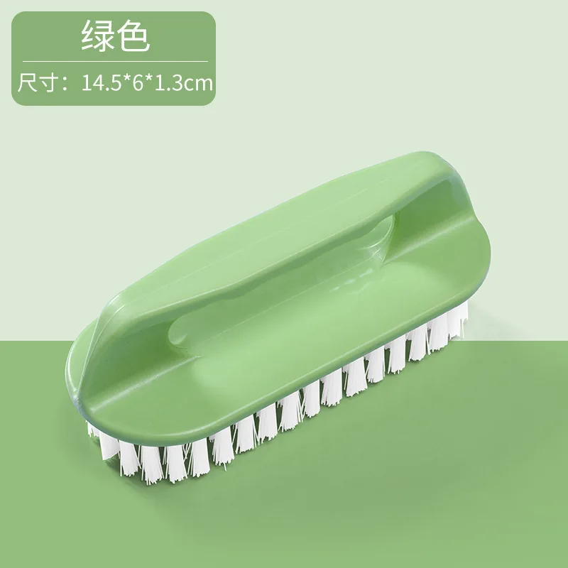 Multi-functional Household Laundry Brush - Plastic Hard Bristle Cleaning Brush for Washbasin, Shoes, and Clothes Board - Uncharg