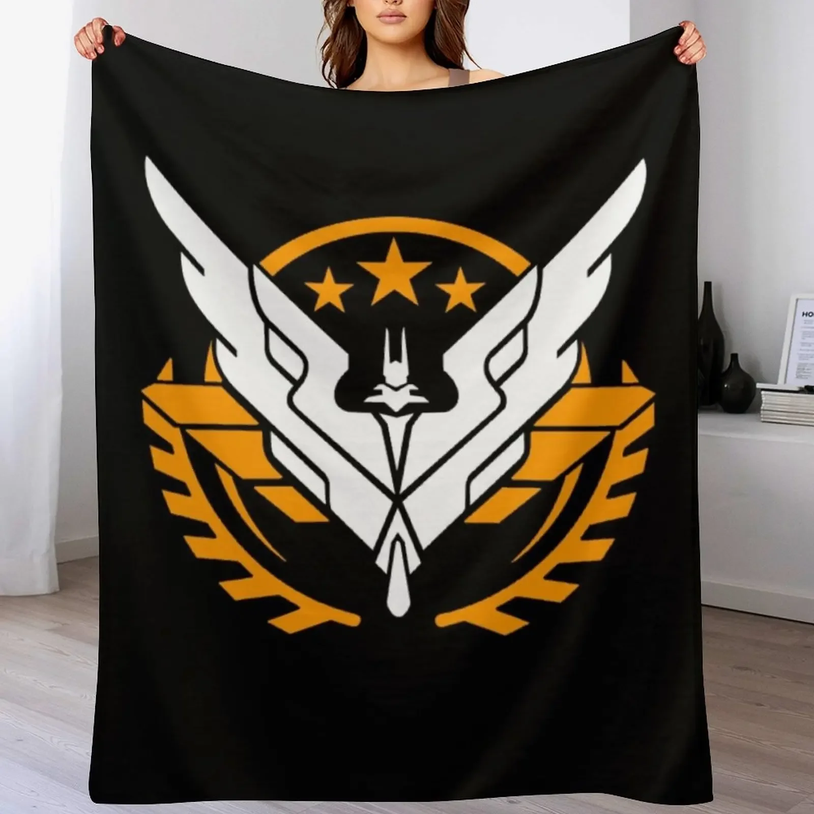 

Elite Dangerous T-ShirtElite_ Dangerous - Triple Elite Throw Blanket Decoratives for sofa Giant Sofa Blankets